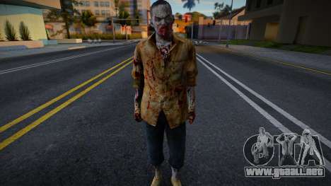 Zombie from Resident Evil 6 v3 para GTA San Andreas