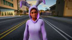 Chica con traje de conejito para GTA San Andreas