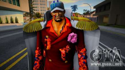 Sakazuki Akainu [Timeskip] From One Piece 3 para GTA San Andreas