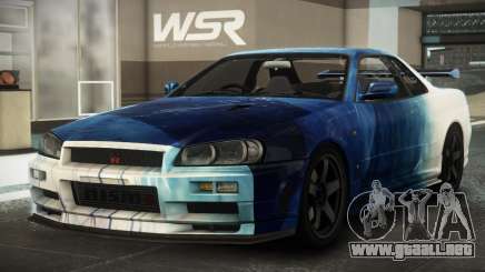 Nissan Skyline R34 NS S1 para GTA 4