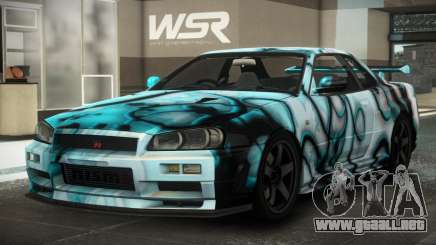 Nissan Skyline R34 NS S4 para GTA 4