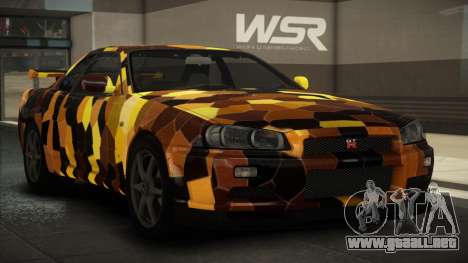 Nissan Skyline R34 GT V-Spec S9 para GTA 4