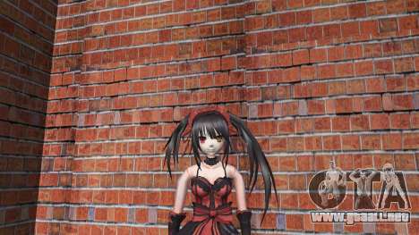 Kurumi Tokisaki from Date a Live para GTA Vice City