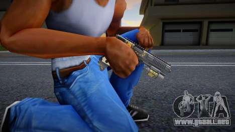 GTA V Vom Feuer AP Pistol Flashlight Yusuf para GTA San Andreas