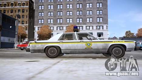 Ford LTD Crown Victoria 1987 SÛRETÉ DU QUÉBEC para GTA 4