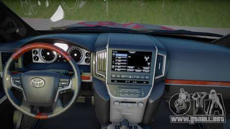 Toyota Land Cruiser 200 (Rage) para GTA San Andreas