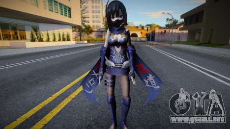 Jet from Neptunia x Senran Kagura: Ninja Wars para GTA San Andreas