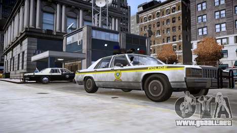 Ford LTD Crown Victoria 1987 SÛRETÉ DU QUÉBEC para GTA 4