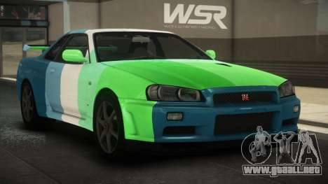 Nissan Skyline R34 GT V-Spec S3 para GTA 4