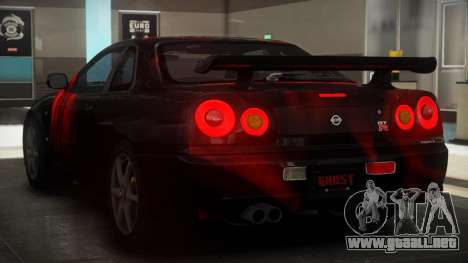 Nissan Skyline R34 GT V-Spec S8 para GTA 4