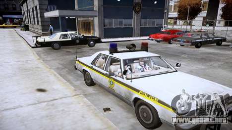 Ford LTD Crown Victoria 1987 SÛRETÉ DU QUÉBEC para GTA 4