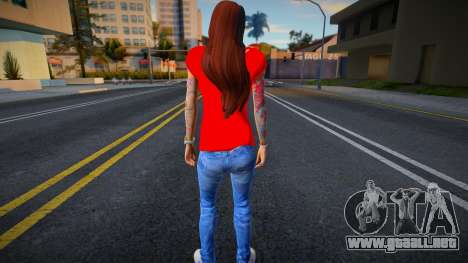 Hot Girl v21 para GTA San Andreas
