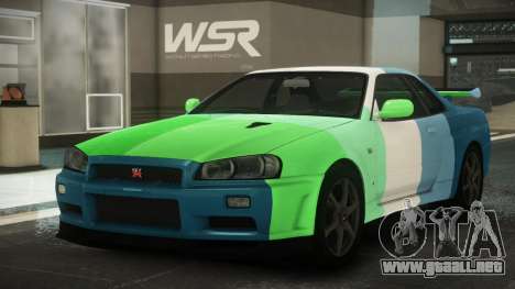 Nissan Skyline R34 GT V-Spec S3 para GTA 4