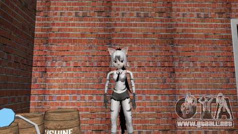 Aardwolf Kemono Friends para GTA Vice City