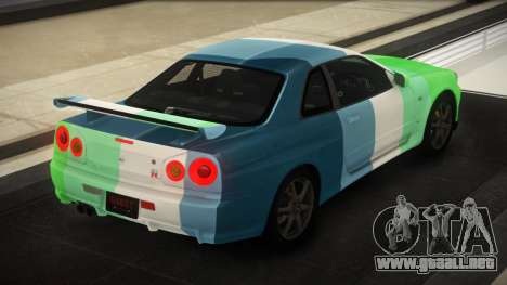 Nissan Skyline R34 GT V-Spec S3 para GTA 4