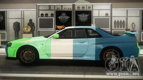 Nissan Skyline R34 GT V-Spec S3 para GTA 4