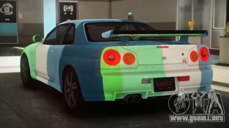 Nissan Skyline R34 GT V-Spec S3 para GTA 4