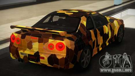 Nissan Skyline R34 GT V-Spec S9 para GTA 4