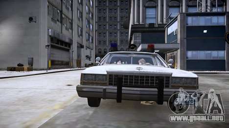 Ford LTD Crown Victoria 1987 SÛRETÉ DU QUÉBEC para GTA 4