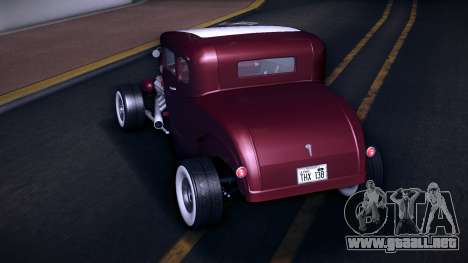 1931 Ford Model A Coupe Hot Rod Classic para GTA Vice City