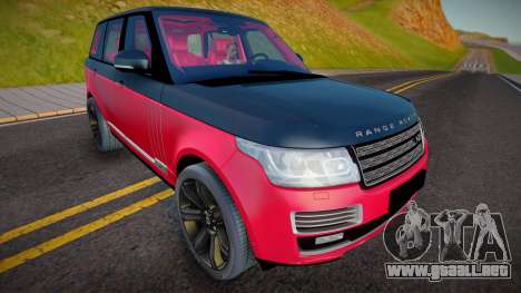 Range Rover (Rage) para GTA San Andreas