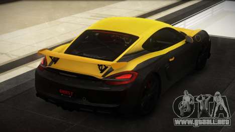 Porsche Cayman GT4 981 S10 para GTA 4