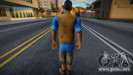 White mercenary para GTA San Andreas