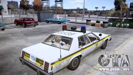 Ford LTD Crown Victoria 1987 SÛRETÉ DU QUÉBEC para GTA 4