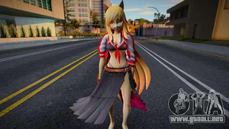 Senran Kagura New Link Skin v8 para GTA San Andreas