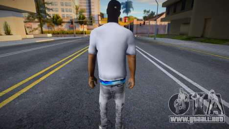 Fashionista en camiseta v1 para GTA San Andreas