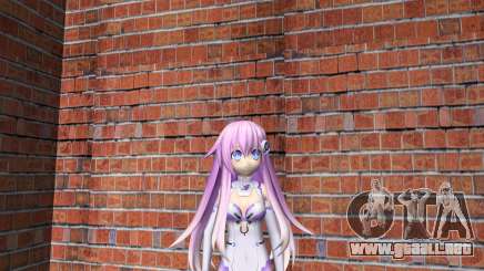 Purple Sister from Hyperdimension Neptunia v1 para GTA Vice City