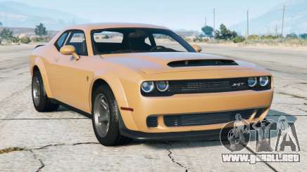 Dodge Challenger SRT Demon (LC) 2018〡add-on para GTA 5