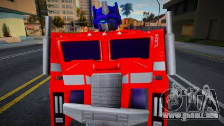 Optimus Prime del juego de lucha DreamMix TV World Figh para GTA San Andreas