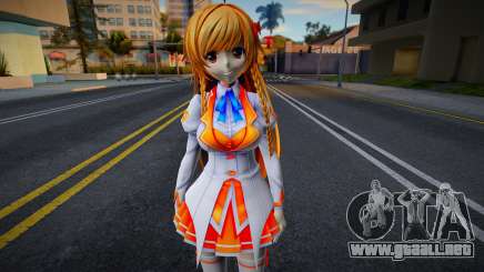 Mirai Winter Uniform para GTA San Andreas