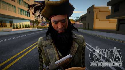 Edward Tatch (Barbanegra) para GTA San Andreas