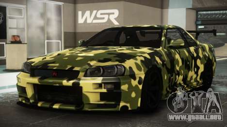 Nissan Skyline R34 GTR V-Spec II S6 para GTA 4