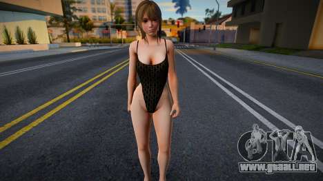 Misaki Bodysuit Gucci para GTA San Andreas