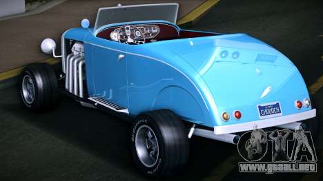 1932 Ford Roadster Hot Rod para GTA Vice City