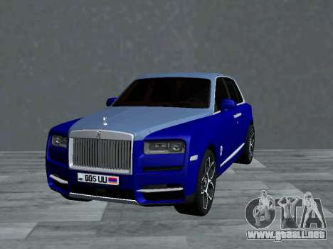 Rolls Royce Cullinan V4 para GTA San Andreas