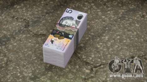 Realistic Banknote AUD 5
