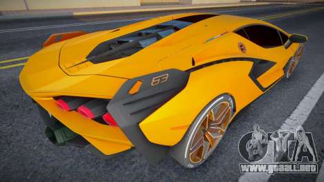 Lamborghini Sian 2020 (Belka) para GTA San Andreas