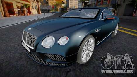 Bentley Continental GT (Belka) para GTA San Andreas