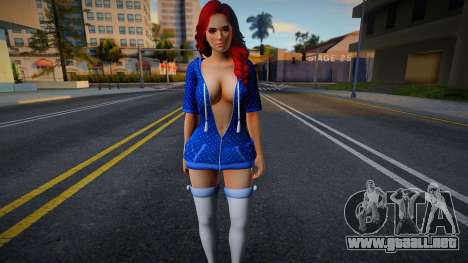 DOA Mila - Loose Fluffy Parka LV para GTA San Andreas