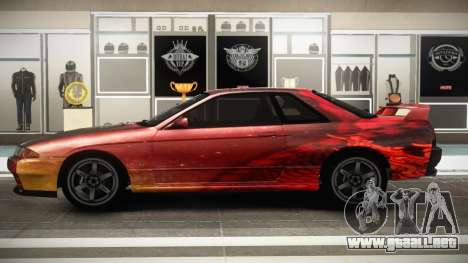 Nissan Skyline R32 GT-R V-Spec II S7 para GTA 4