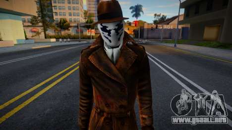 Watchmen The End Is Nigh - RorschacH para GTA San Andreas