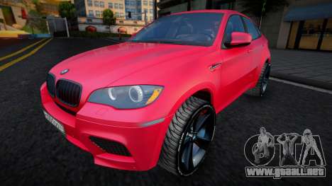 BMW X6M (Gross) para GTA San Andreas