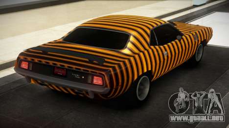 Plymouth Cuda 71th S8 para GTA 4