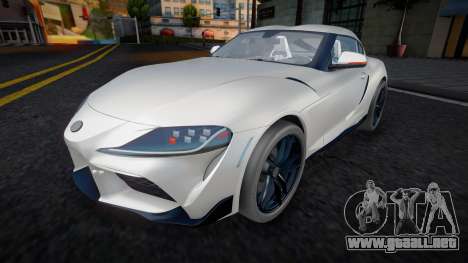 Toyota GR Supra 2020 (Gold Evil) para GTA San Andreas