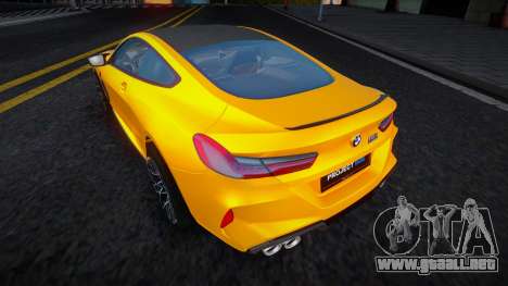 BMW M8 Competition F92 (tipo CCD) para GTA San Andreas