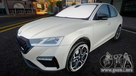 Skoda Octavia RS 2020 - Vinilo 3 para GTA San Andreas